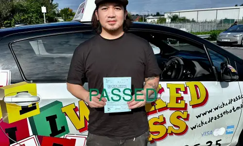 Photo of John Camangian Passed His Driving Test&excl;